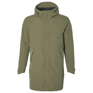 PARKA DE PLUIE VÉLO ÉTANCHE VERT OLIVE POUR HOMMES MOSSE BASIL