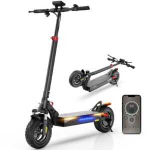 Trottinette Electrique iScooter iX3 -800W,Vitesse Maxi 40km/h,3 Modes,30-40km 48V10Ah,Double Amortisseurs,Pneus 10 Pouces,Pliable -Avec APP