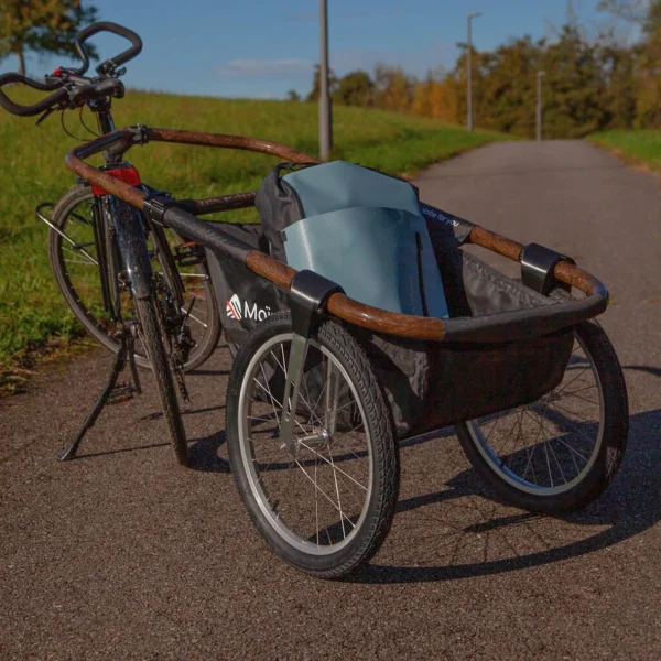 Remorque vélo pliable ultra-légère Maïna Globe For You – Image 2