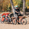 Remorque vélo à pédales biplace Weehoo iGo Two – Image 3