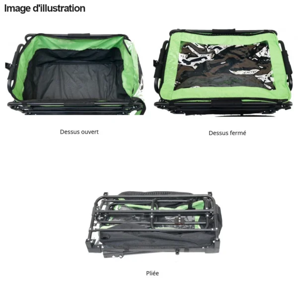 Remorque vélo de transport Cargo Ax.Bike – Image 4