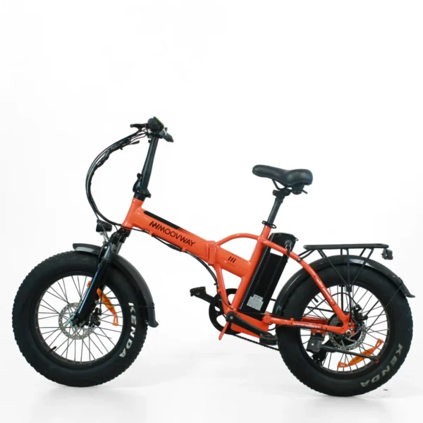Vélo Tout Chemin électrique pliable Moovway Fatbike V3 – Image 2