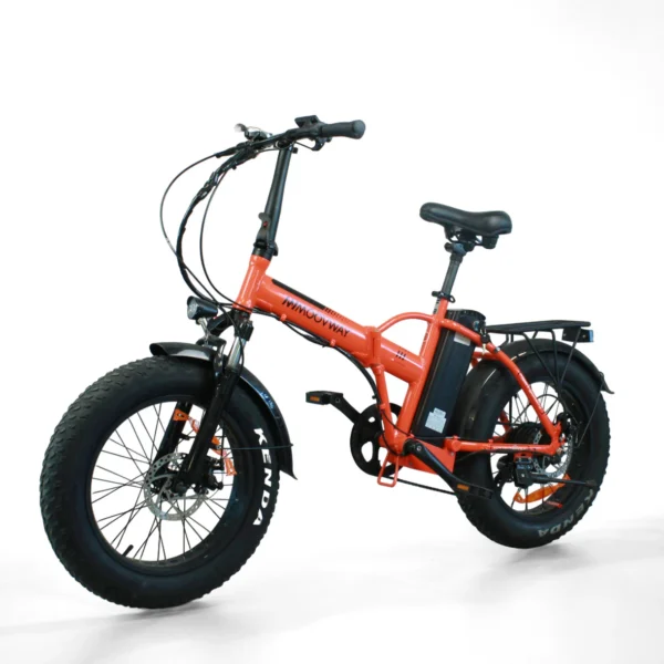 Vélo Tout Chemin électrique pliable Moovway Fatbike V3 – Image 3